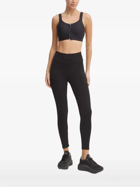 Sutien sport Under Armour cu bretele cu autograf negru