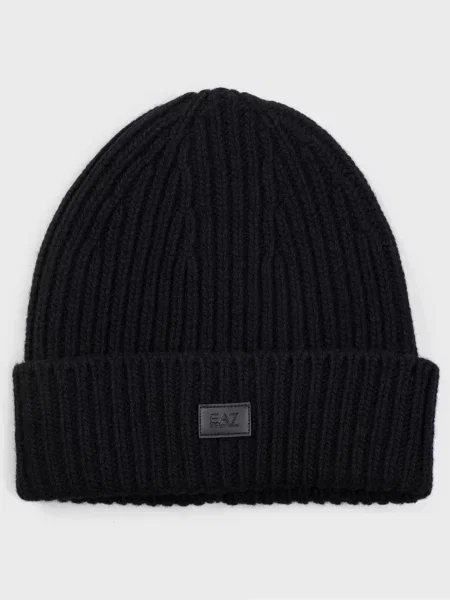 Шапка Ea7 Emporio Armani чорна