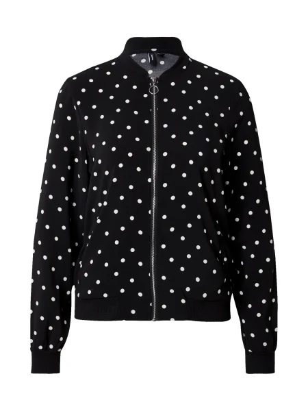 VERO MODA Geacă de primăvară-toamnă VMCOCO negru alb