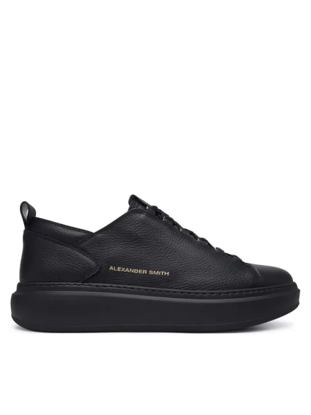 Sneakersy Alexander Smith czarne