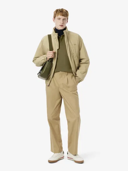 Поло Lacoste зелений