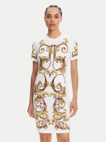 Versace Jeans Couture Sukienka codzienna biały
