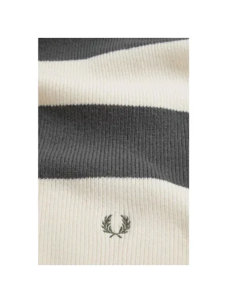 Fred Perry szalik wełniany beżowa