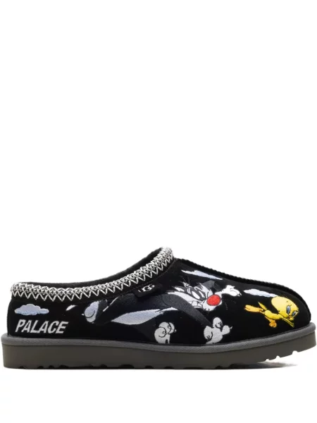 Papuci de casă Ugg cu broderie negru
