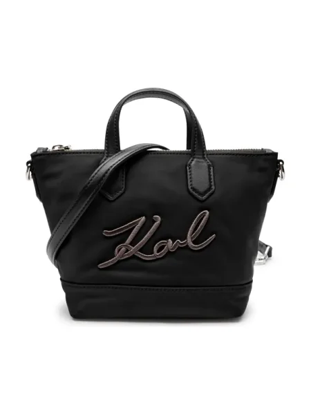 Geantă Karl Lagerfeld K/Signature negru