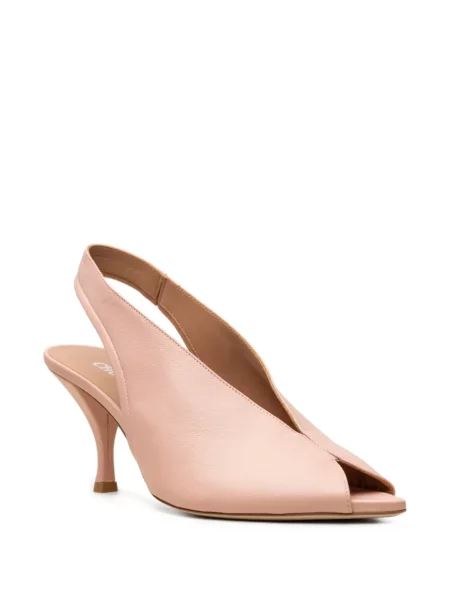Pantofi cu toc Chuckies slingback roz