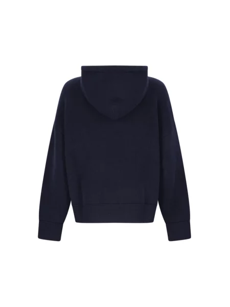 Bluza Bottega Veneta z kaszmiru niebieska