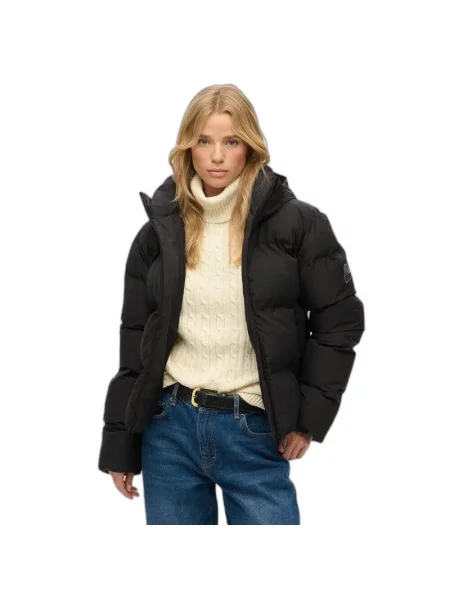 Kurtka puchowa Superdry City czarna
