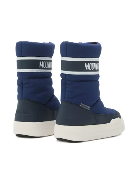 Kozaki dziecięce Moon Boot niebieskie