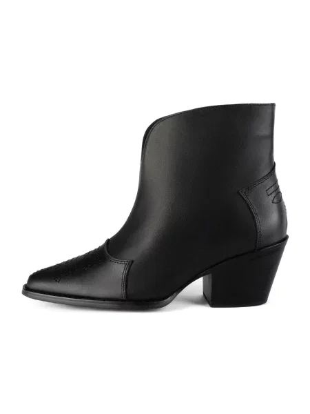 HANDMADE SHOES Cizme glezne JUST CAN'T EXPLAIN' negru