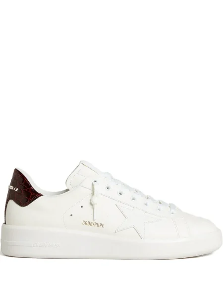 Sneakerși Golden Goose din piele alb