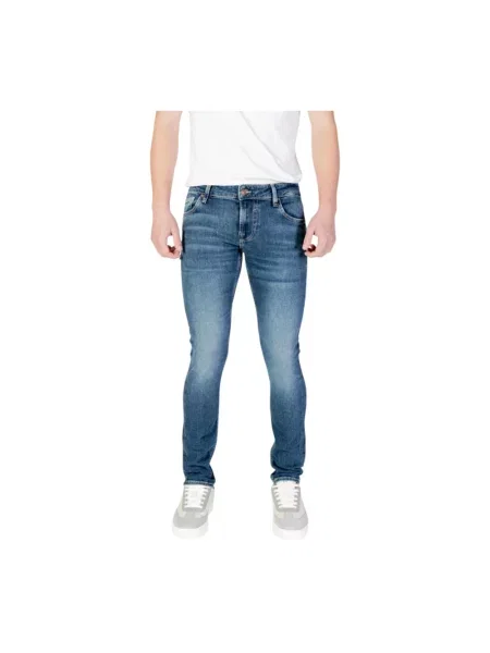 Jeansy Guess casual niebieskie