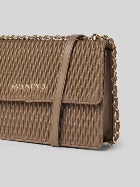 Torba na długim pasku z aplikacją z logo model ‘FREQUENCY’ Valentino Bags