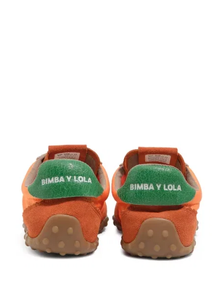Šněrovací krajkové tenisky Bimba Y Lola oranžové