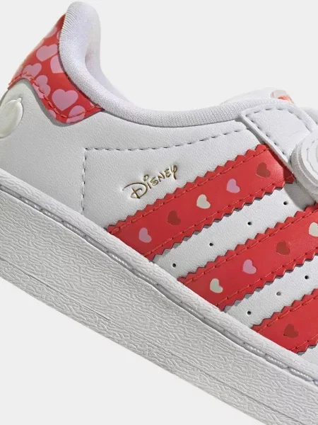 Adidas Originals Дитячі замшеві кросівки DISNEY SUPERSTAR LED LIGHTS
