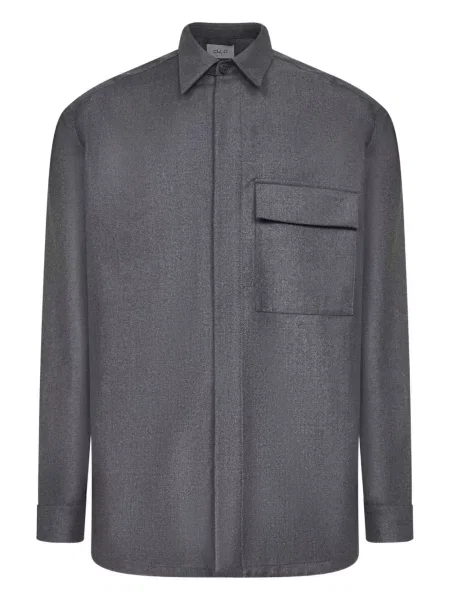 Риза D4.0 сиво