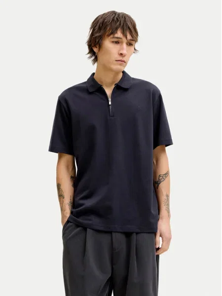 Jack & Jones Tricou polo Blaethan Bleumarin