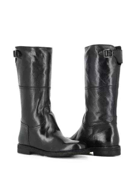 Botine Officine Creative cu cataramă negru
