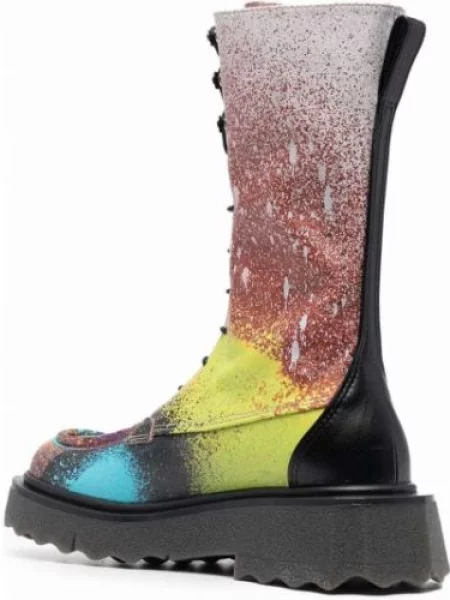 Kotníkové boty Off-white bílé