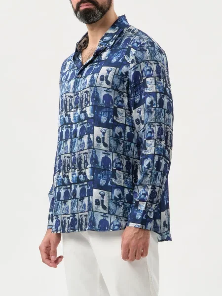 Рубашка Armani Exchange синяя