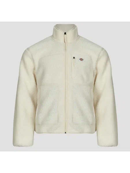 Hanorac din fleece Dickies din fleece alb