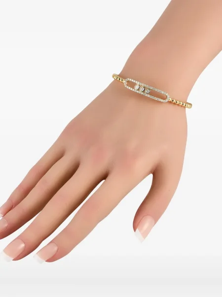 Brăţară Lb Exclusive cu mărgele auriu