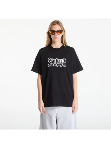 Carhartt WIP Tričko World Tour / biela čierna