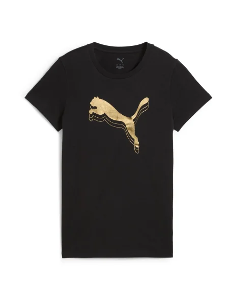 Puma Tricou Essentials Metallic negru