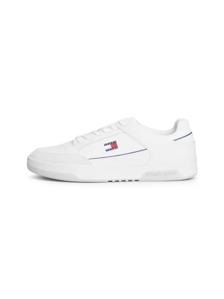 Baschet sneakerși Tommy Jeans alb