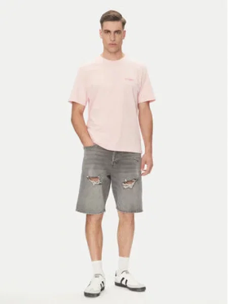 Jack&Jones Džínové šortky Alex šedá