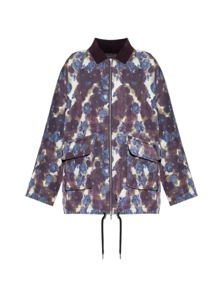 Geacă Baum Und Pferdgarten cu model floral cu imagine violet