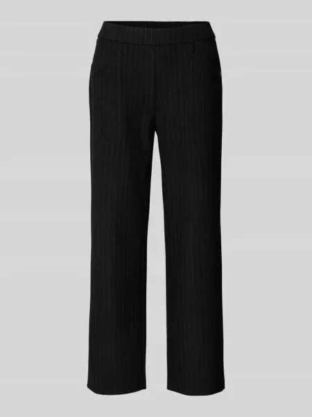 Spodnie materiałowe o skróconym kroju model ‘SUE’ Toni czarne