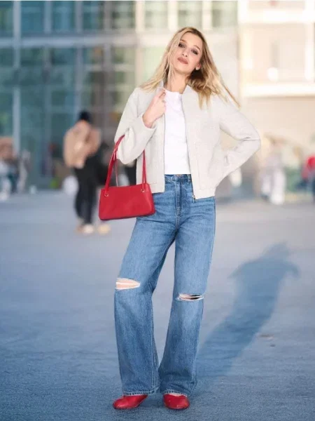 Бомбер сірий