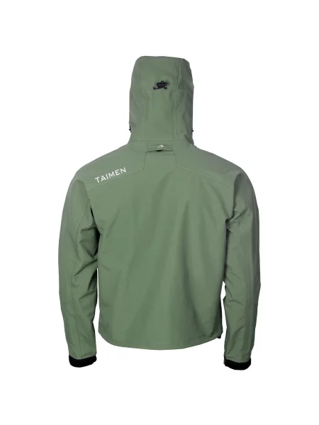 Kurtka wędkarska do brodzenia Taimen Ponoy Wading Jacket Rosemary Green zielona