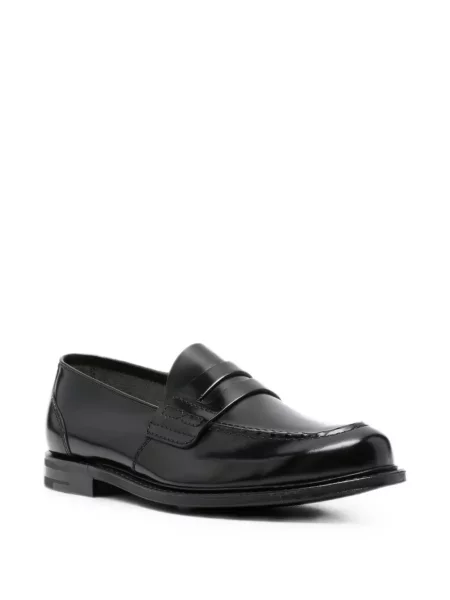Pantofi loafer Church's din piele negru