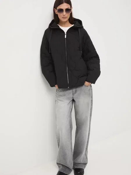 Medicine kurtka przejściowa oversize czarny