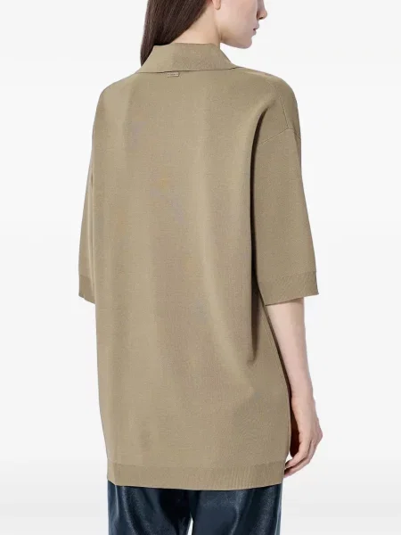 Tricou polo Max Mara tricotate