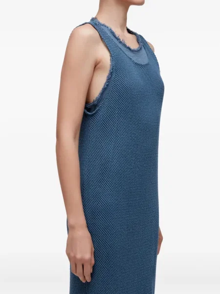 Rochie maxi Osklen de costum albastru