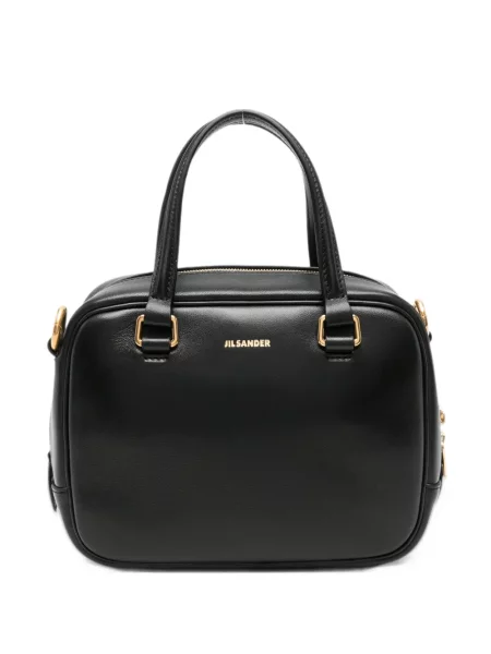 Shopper kabelka Jil Sander čierna