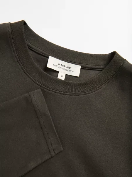 Reserved MEN`S T-SHIRT пильно-зелений зелений
