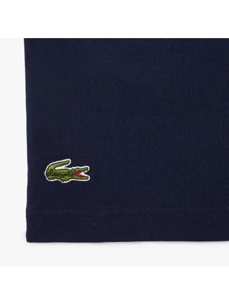 Lacoste Koszulka Unisex Lacoste granatowa