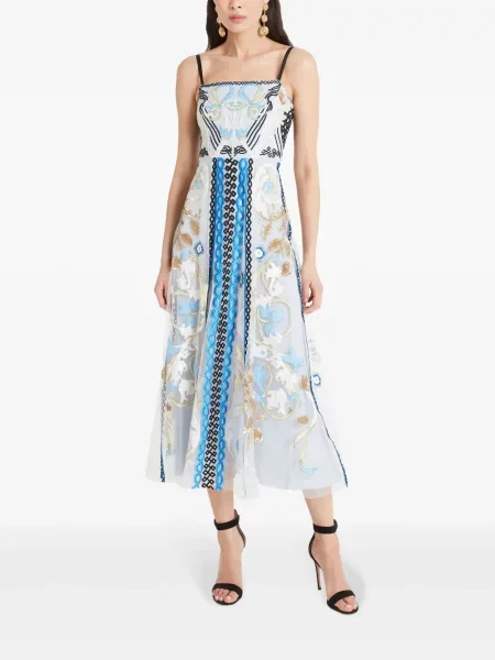 Rochie midi Temperley London albastru