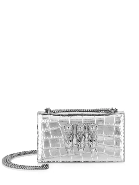 Geantă Philipp Plein argintiu