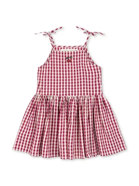 Konges Sløjd šaty ISOTTA DRESS GOTS ružová