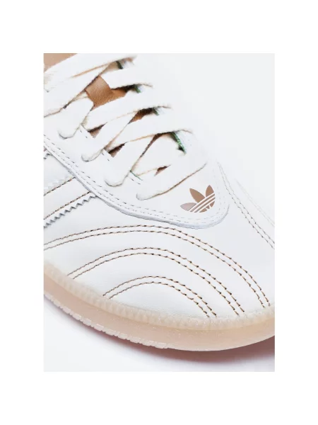 Lniane sneakersy Adidas Samba beżowe