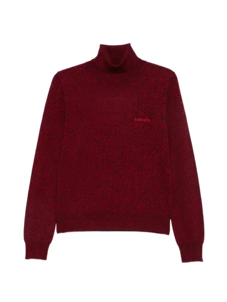 Pulover Iceberg cu broderie roșu