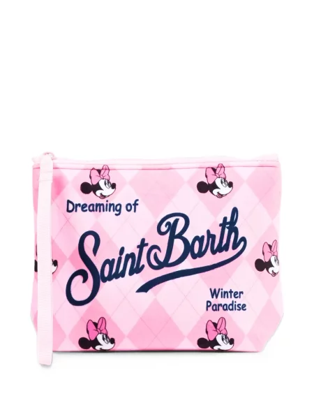 Torebka Mc2 Saint Barth w kratę różowa