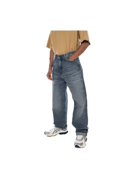 Jeansy Carhartt Wip niebieskie