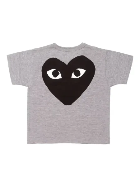 Koszulka dziecięca Comme Des Garcons Play szara