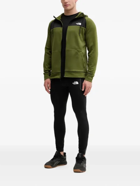 Tajice The North Face s autogramom crna